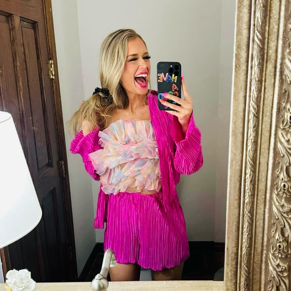 Pastel Tulle Top